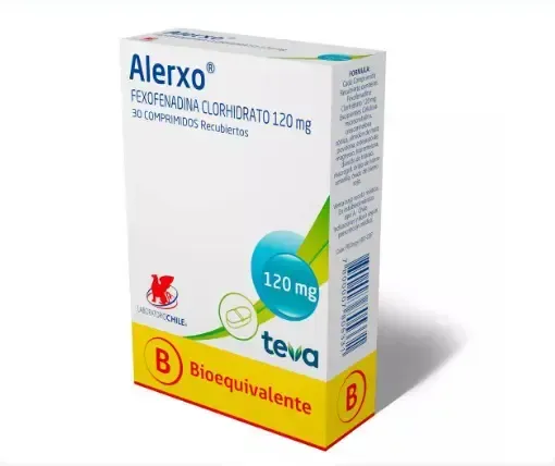 Alerxo 120Mg X 30Com. Recubiertos | alerxo 30com