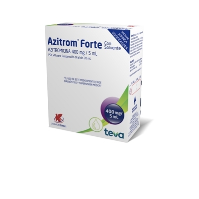 AZITROM FORTE 400mg/5ml X20ML