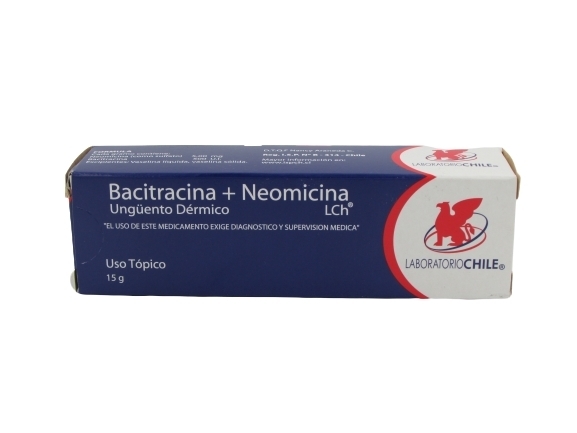 BACITRACINA/NEOMICINA UNGÜENTO X15g