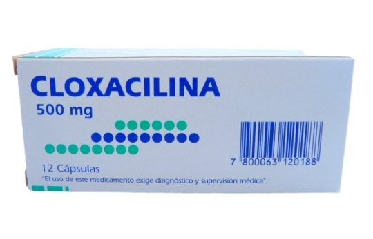 CLOXACILINA 500mg X12COM.