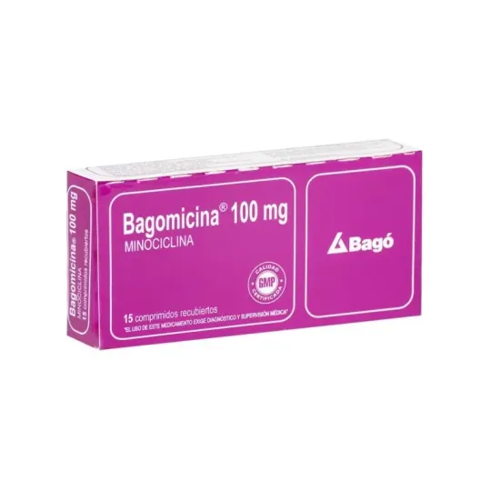 BAGOMICINA 100mg X15 COM