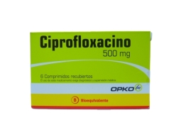 CIPROFLOXACINO 500mg X6COM.