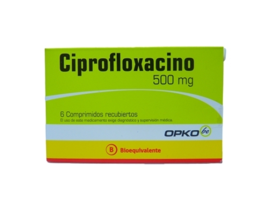 CIPROFLOXACINO 500mg X6COM.