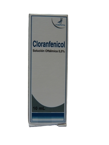 CLORANFENICOL 0.5% SOLUCION OFTALMICA X10ML