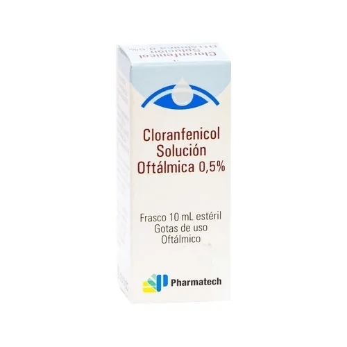 CLORANFENICOL 0.5% SOLUCION OFTALMICA X10ML