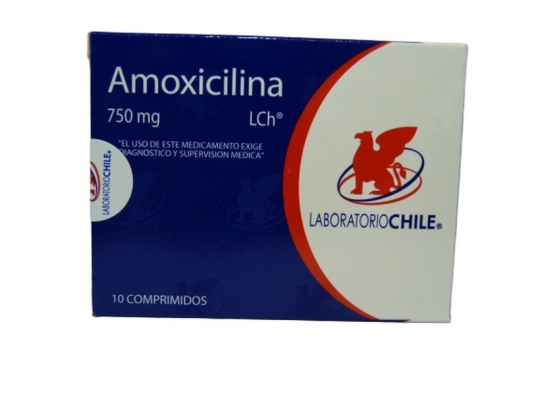AMOXICILINA 750mg X10COM.