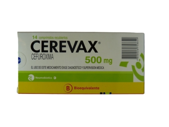 CEREVAX  500mg X14COM. RECUBIERTOS