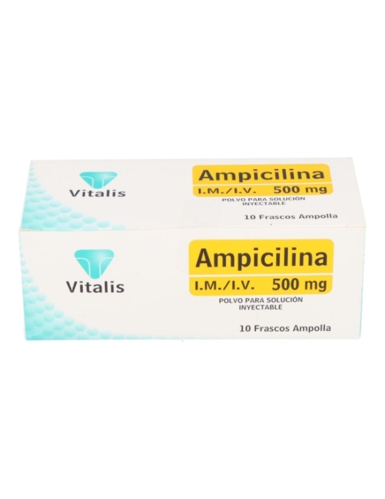 AMPICILINA 500 MG X 1 AMP