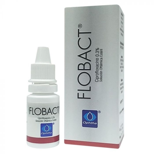 FLOBACT 0.3% SOLUCION OFTALMICA X5ML
