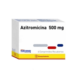 AZITROMICINA 500mg X6COM.