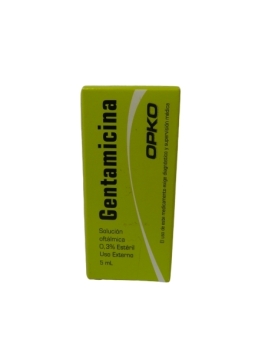 GENTAMICINA 0.3% SOLUCION OFTALMICA X5ML