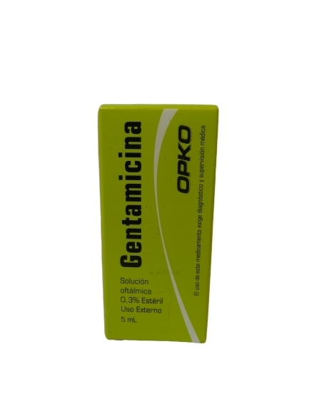GENTAMICINA 0.3% SOLUCION OFTALMICA X5ML