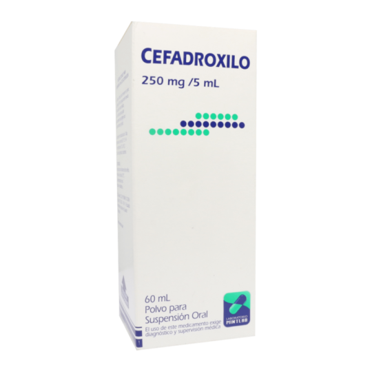 CEFADROXILO 250mg/5ml SUSPENSION X60ML