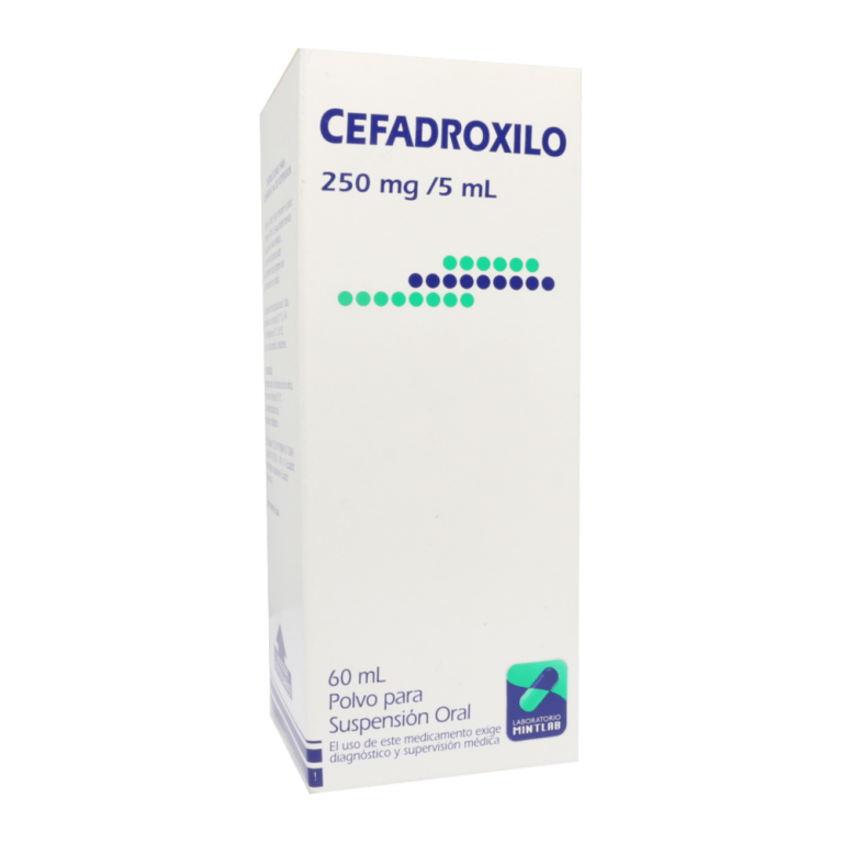 CEFADROXILO 250mg/5ml SUSPENSION X60ML