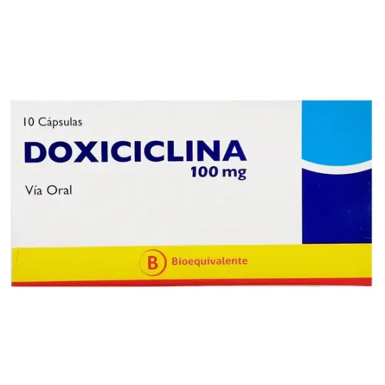 DOXICICLINA 100mg X10CAP