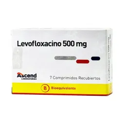 LEVOFLOXACINO 500mg X 7COM.