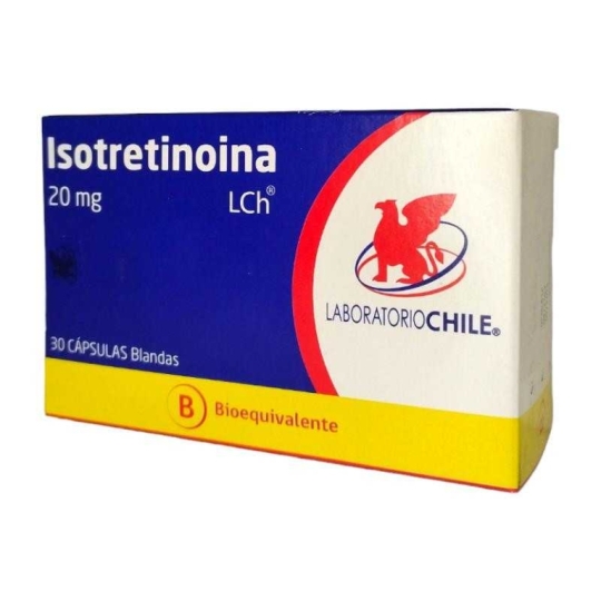 ISOTRETINOINA 20MG X 30CAP