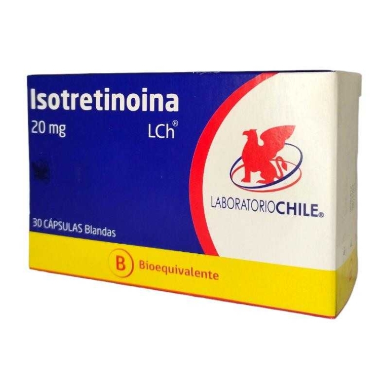 ISOTRETINOINA 20MG X 30CAP