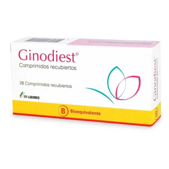 GINODIEST X28COM. RECUBIERTOS