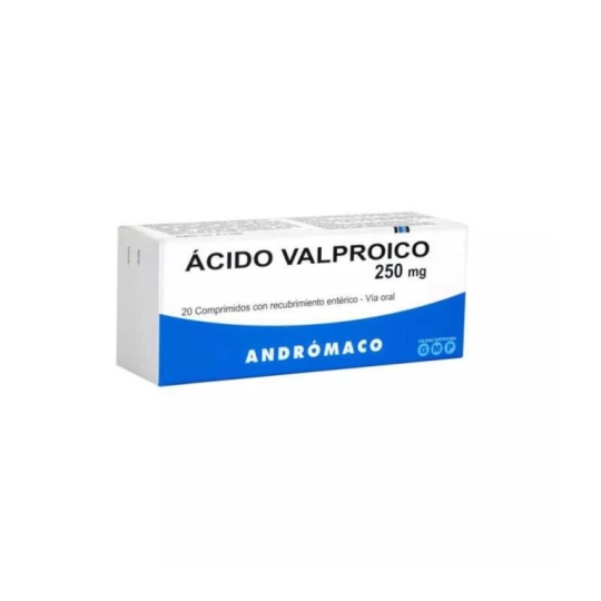 ACIDO VALPROICO 250mg X20COM.