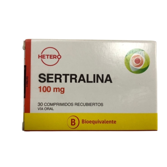SERTRALINA 100mg X30COM.