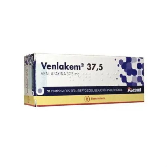 VENLAKEM 37.5 mg X 30 COM. LIBERACION PROLONGADA