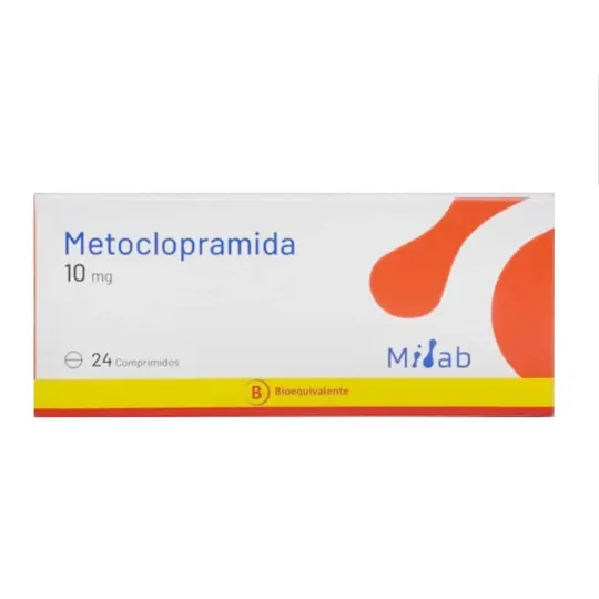 METOCLOPRAMIDA 10mg X24COM.