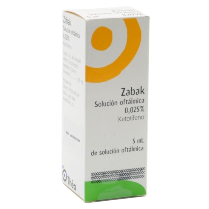 ZABAK SOLUCION OFTALMICA 0.25% X 5ML