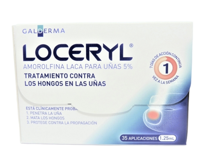 LOCERYL 5% LACA UÑAS X1.25ML