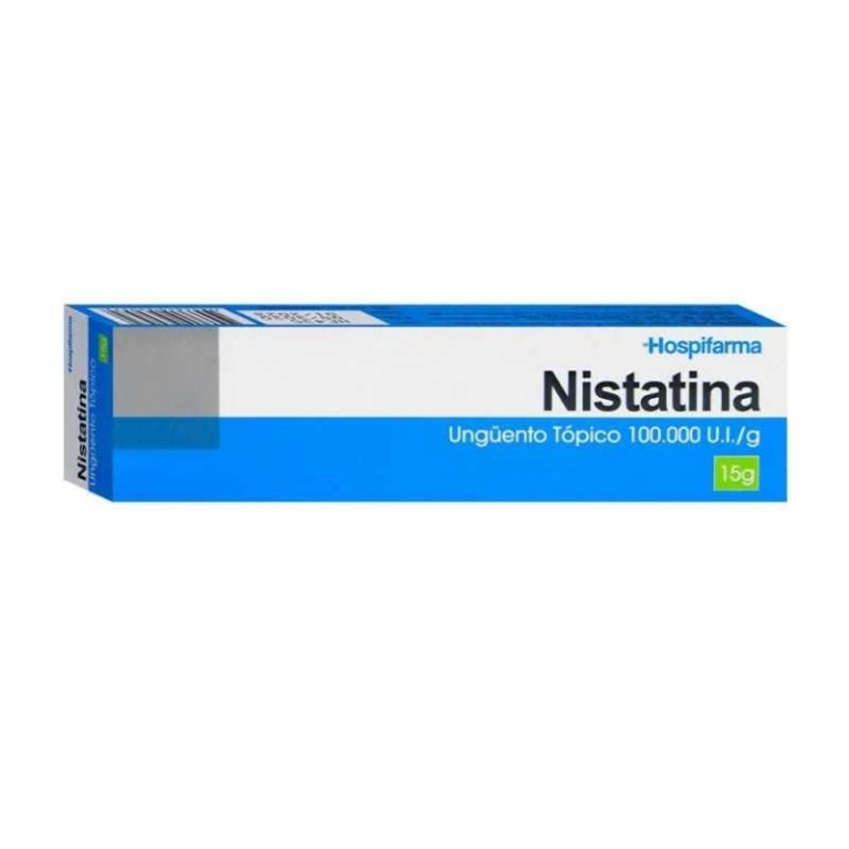 NISTATINA 100000UI UNGÜENTO X15G