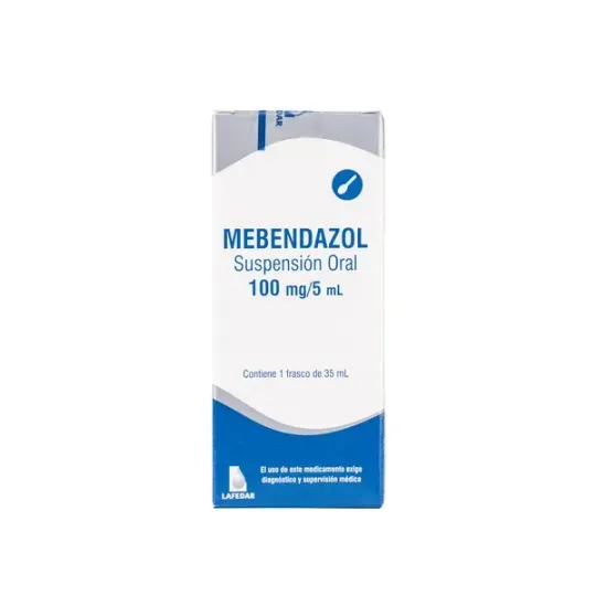 MEBENDAZOL 100mg/5ml X 35ML
