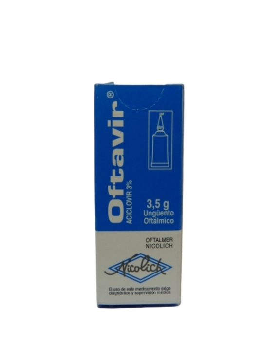 OFTAVIR 3% UNGUENTO OFTAMOLOGICO X 3.5G