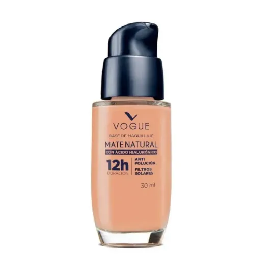 VOGUE BASE 12H AC.HIALUR. AVELLANA 30ML