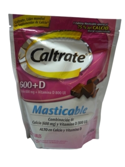 CALTRATE 600+D CHOCOLATE X60COM. MASTICABLES
