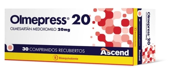 OLMEPRESS 20mg X 30 COM