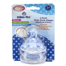 Repuesto Chupete Boca Ancha 3 M+ X2 | repuesto chupete ancho 3m+