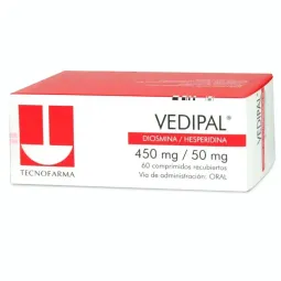 VEDIPAL 450mg/50mg X60COM. RECUBIERTOS