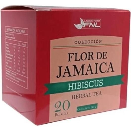 HERBAL TEA FLOR DE JAMAICA X 20 BOLSAS