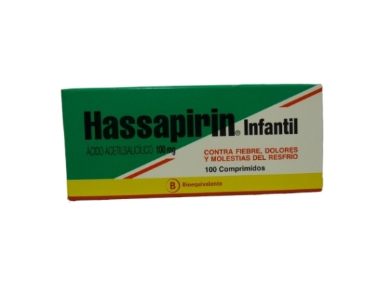 HASSAPIRIN 100mg X100COM
