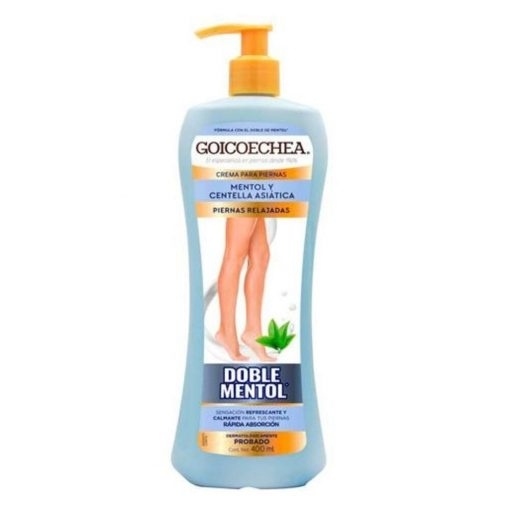 GOICOECHEA CREMA DOBLE MENTOL X400 ML