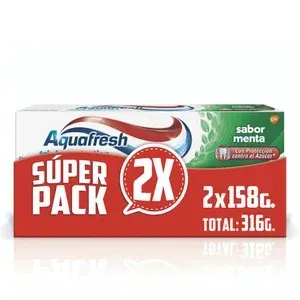 PACK AQF T. PROTECCION SAB. MENTA  PAS.X2 158G