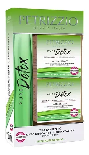 PETRIZZIO CREMA PURE DETOX DIA+NOCHE