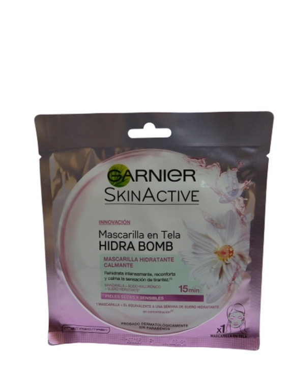 GARNIER MASCARILLA TELA MANZANILLA SACHET 32G