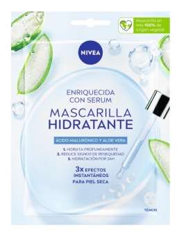 Nivea Mascarilla Tela Shot Hidratante X1 | nivea mascarilla hidratante