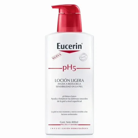EUCERIN PH5 LOCION LIGERA X 400ML
