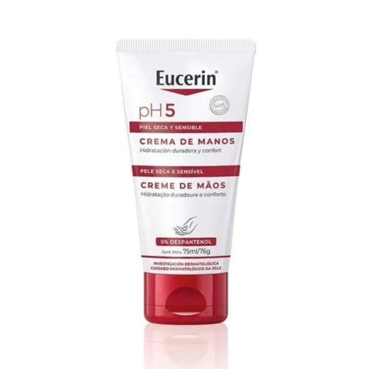 EUCERIN PH5 CREMA MANOS HIDRATANTE X 75ML