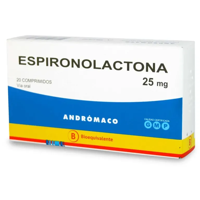 ESPIRONOLACTONA 25mg X20COM.