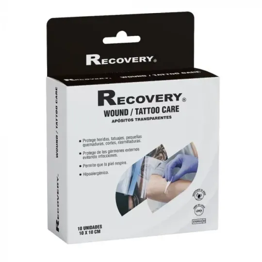 RECOVERY WOUND TATTOO CARE APOSITOS X10 UND