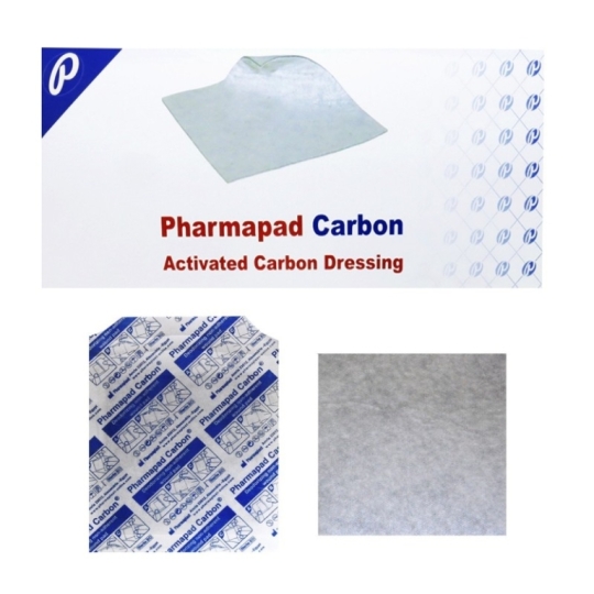 PHARMAPAD APOSITO CARBON ACTIVADO 10 X 10CM