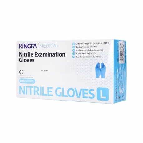 GUANTES NITRILO L X100